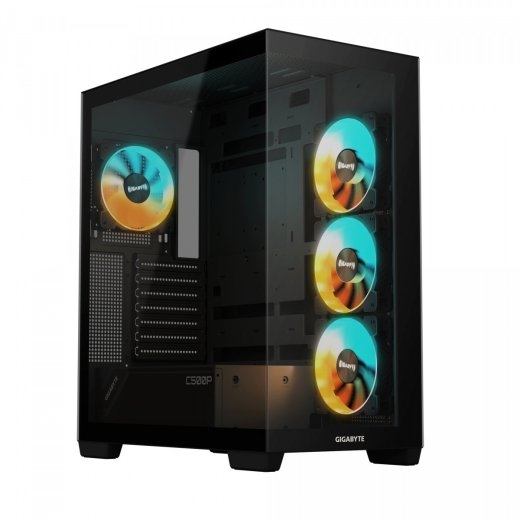 Gigabyte PC case C500P ST ATX 28300-C500B-1CKR