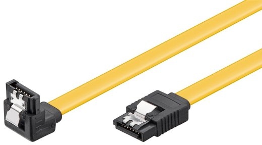 Goobay PC data cable, 6 Gbps, 90° clip 95020