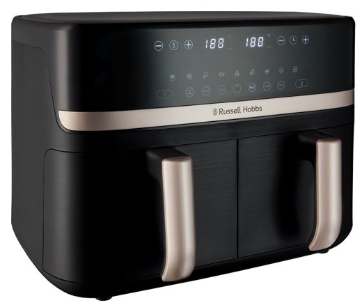 Russell Hobbs Air Fryer Dual 9 L Freestanding 2800 W Black