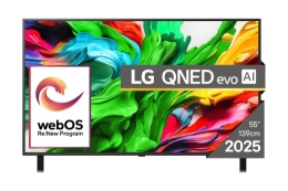 LG QNED AI 55QNED85A3C TV 139.7 cm (55") 4K Ultra HD Smart TV Wi-Fi Black