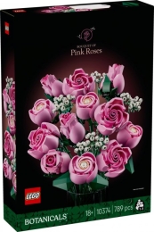 Blocks Botanicals 10374 Bouquet of Pink Roses