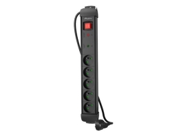 Power strip 5.0m 5x230 cz SP1-05E-0500-B