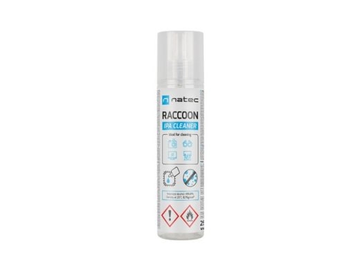 Isopropyl Alcohol Natec Raccoon IPA Cleaner Spray 250 ml