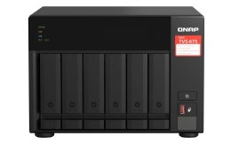 QNAP TVS-675 NAS Tower ZhaoXin KaiXian KX-6000 KX-U6580 8 DDR4 0 TB QuTS hero Black