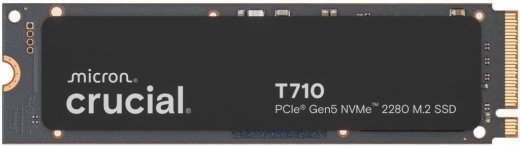 SSD CRUCIAL 600xTBW rating NVMe Yes PCI Express 5.0 M.2 1000 T710