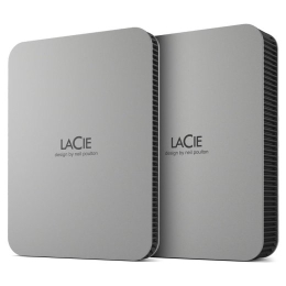 External HDD LACIE Mobile Drive 5TB USB-C Colour Silver STLP5000400