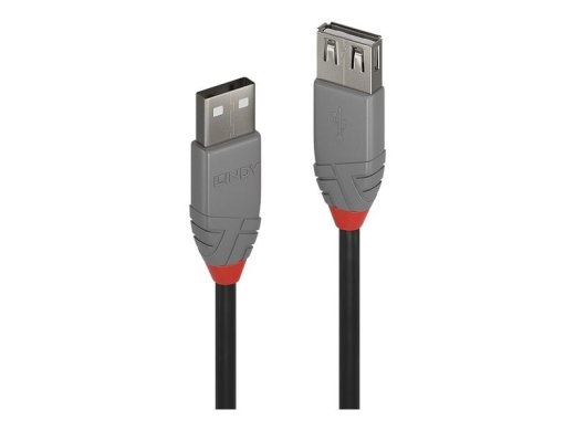 Lindy USB-A extension cable Anthra Line - 2 m