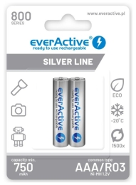 everActive BATTERIES R03/AAA 800 m AH BLISTER 2 PCS.