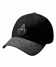 Cap Good Loot Assassin’s Creed Black Flag Resynced Pirates Vintage Baseball Black