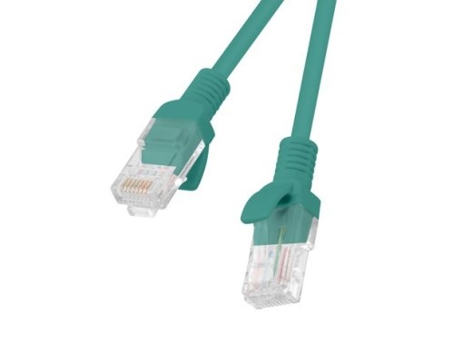 Lanberg Patchcord RJ45, cat. 5e, UTP, 5m, green
