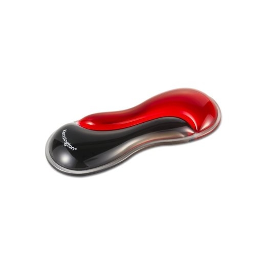 Kensington Slim Duo Gel Mouse/Track ball Wrist Rest - Red