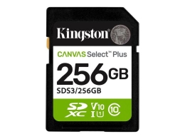 Kingston Flash-Card Canvas Select Plus - SDXC UHS-I - 256