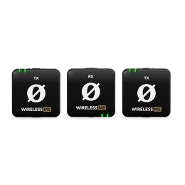 RØ Wireless ME Dual - compact wireless microphone system with two transmitters for two-channel recording