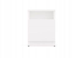 GALAX 30/1D WHITE BEDSIDE TABLE