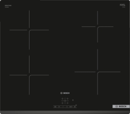 Bosch Hob PUE63KBB6E Induction Number of burners/cooking zones 4 Touch Timer Black
