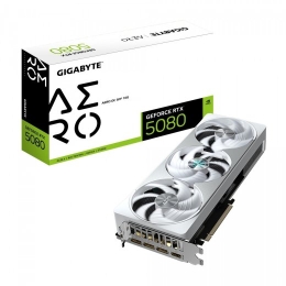 Gigabyte Graphics card GeForce RTX 5080 AERO OC SFF 16G 256BIT GDDR7 3DP/HDMI