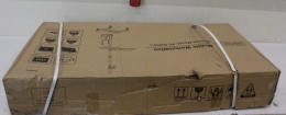 SALE OUT. Mobile workstation with individual height adjustment DA-90374 Monitor Mount, PC Holder 17-32 " Black DAMAGED PACKAGING