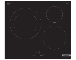 Bosch PUJ611BB5E induction hob 3 burners black