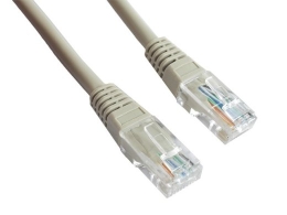 Patch cord l category 5e l flooded shell l 0.25M gray