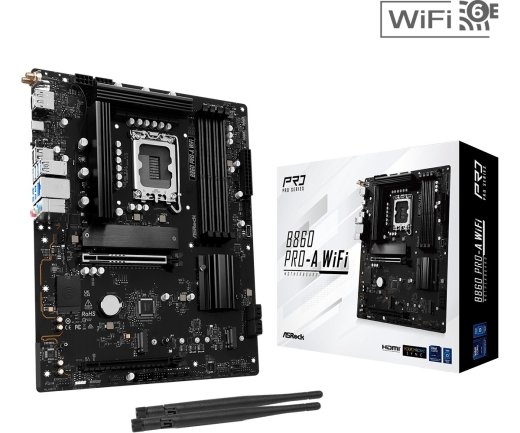 Motherboard B860 PRO-A WIFI s1851 4DDR5 ATX