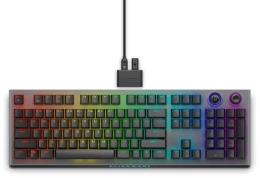 Dell Alienware Tri-Mode AW920K Wireless Gaming Keyboard Wireless Bluetooth RGB LED light US CHERRY MX Red Dark Side of the Moon