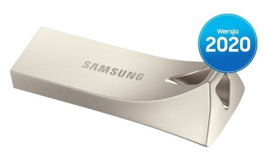 Pendrive BAR Plus USB3.1 128 Champaign Silver