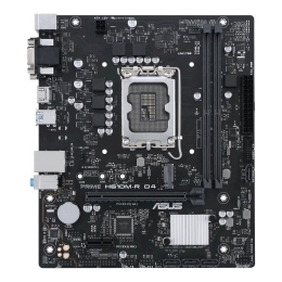 Asus PRIME H610M-R D4-SI Processor family Intel Processor socket LGA1700 DDR4 DIMM Memory slots 2 Supported hard disk drive interfaces SATA, M.2 Nu...