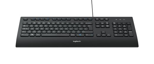 LOGITECH K280e corded Keyboard USB black for Business - INTNL (US)
