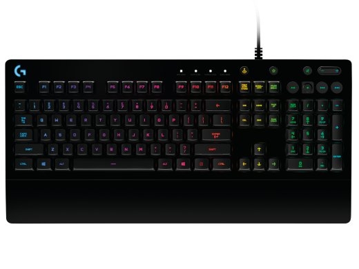 Logitech G213 PRODIGY Wired Gaming Keyboard, RGB, USB backlit, US, Black