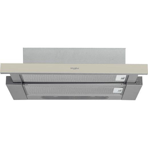 WHIRLPOOL Hood AKR 750 G SD, Built under, Telescopic, Grey 60cm 304 m3/h