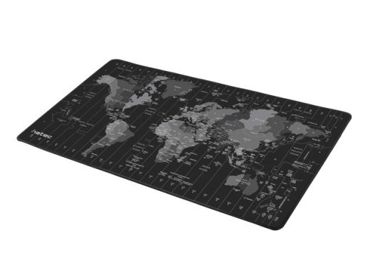 Natec Mouse Pad Maxi Time Zone Map
