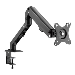 Maclean MC-906 Monitor Mount Holder Desk Table Mount 17" - 27" Adjustable Rotatable VESA 7 kg