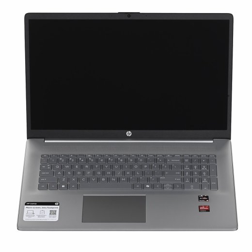 HP 17-CP2025D Ryzen 5 7520U 17.3" FHD IPS 8GB 512GB SSD Bluetooth Windows 11 Natural Silver (REPACK) 2-year warranty New Repack/Repacked