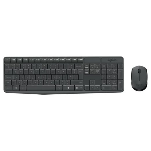 Logitech keyboard and mouse Set MK235 - gray