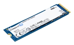 SSD KINGSTON NV3 500GB M.2 PCIE NVMe 3D NAND Write speed 3000 MBytes/sec Read speed 5000 MBytes/sec TBW 160 TB MTBF 200000 hours