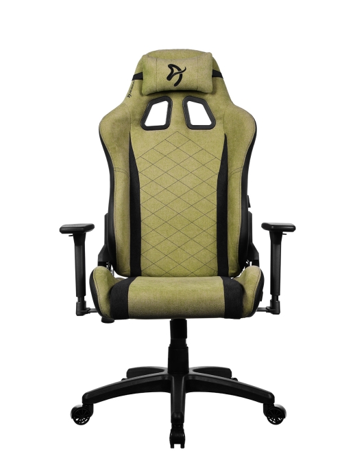 Arozzi Soft Fabric Gaming Chair Avanti SoftFabric Moss Green