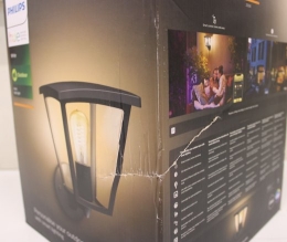 SALE OUT. Philips Hue Inara Outdoor wall light E27 7 W Warm white DAMAGED PACKAGING