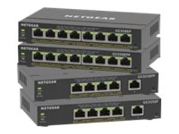 NETGEAR Plus GS308EP - switch - 8 ports - smart