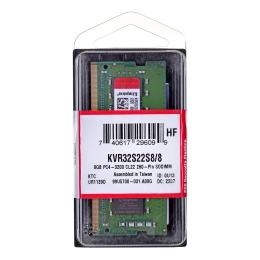 Kingston Technology ValueRAM KVR32S22S8/8 memory module 8 1 x 8 DDR4 3200 MHz