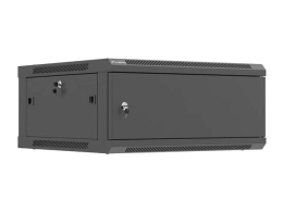 Lanberg Wall mounted installation cabinet 19" 4U 600X600 WF01-6604-00B Black