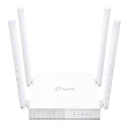 TP-LINK Dual Band Router Archer C24 802.11ac 300+433 Mbit/s 10/100 Mbit/s Ethernet LAN (RJ-45) ports 4 Mesh Support No MU-MiMO Yes No mobile broadb...