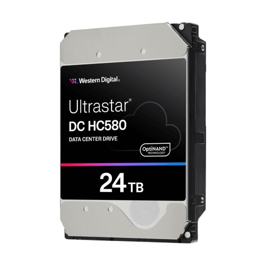 HDD WESTERN DIGITAL ULTRASTAR Ultrastar DC HC580 24TB SATA 512 MB 7200 rpm 3,5" 0F62796