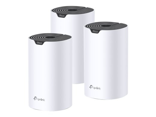 TP-LINK AC1900 Whole Home Mesh Wi-Fi System Deco S7 (3-pack) 802.11ac 10/100/1000 Mbit/s Ethernet LAN (RJ-45) ports 1 Mesh Support Yes MU-MiMO Yes...