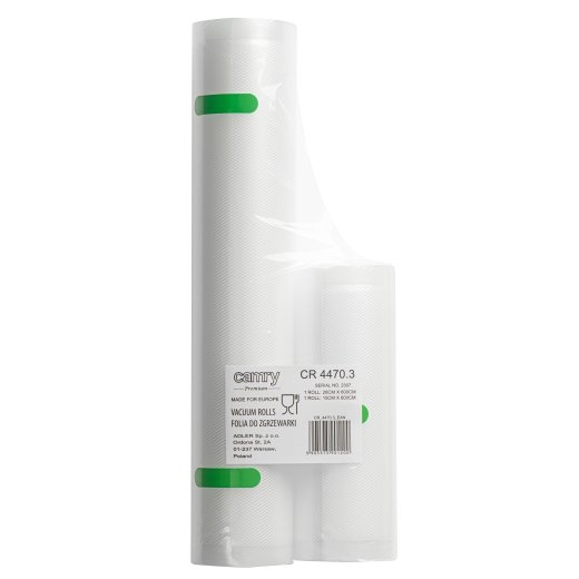 Camry Vacumm Sealer Rools for CR 4470, AD 4484, MS 4492, AD 4503 CR 4470.3