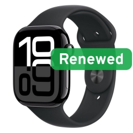 Apple Renewed Grade C Apple Watch Series 10 LTE 46mm Jet Black