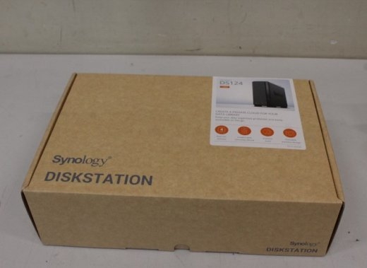 SALE OUT. Synology Tower NAS DS124 up to 1 HDD/SSD Realtek RTD1619B Processor frequency 1.7 GHz 1 DDR4 DEMO