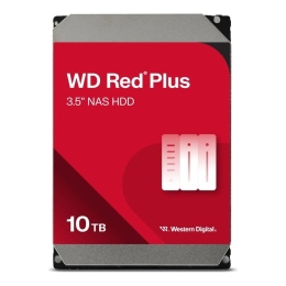 WD HDD Red Plus - 10 TB - 3.5" - SATA 6Gb/s