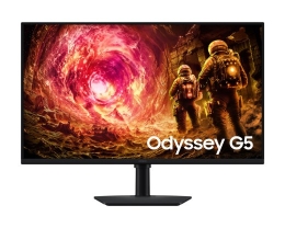 Samsung Odyssey QHD G5 G50F 32 " IPS QHD 16:9 180 Hz 1 ms 2560 x 1440 pixels 300 cd/m² HDMI ports quantity 1 Black
