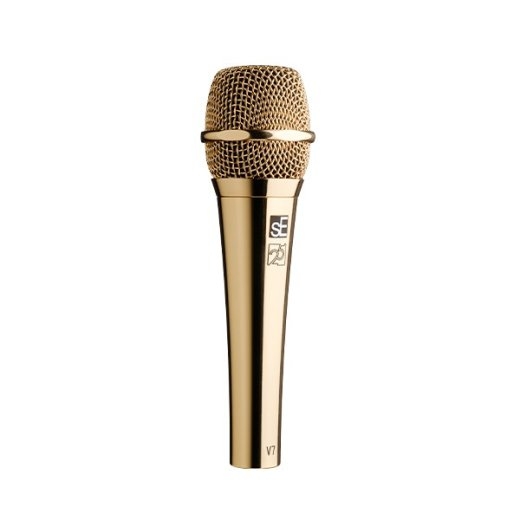 sE Electronics V7 G-25AE - dynamic microphone, gold (special edition)