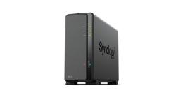 Synology Tower NAS DS124 up to 1 HDD/SSD Realtek RTD1619B Processor frequency 1.7 GHz 1 DDR4